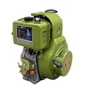 7.5KW single cylinder green Italy type army diesel engine