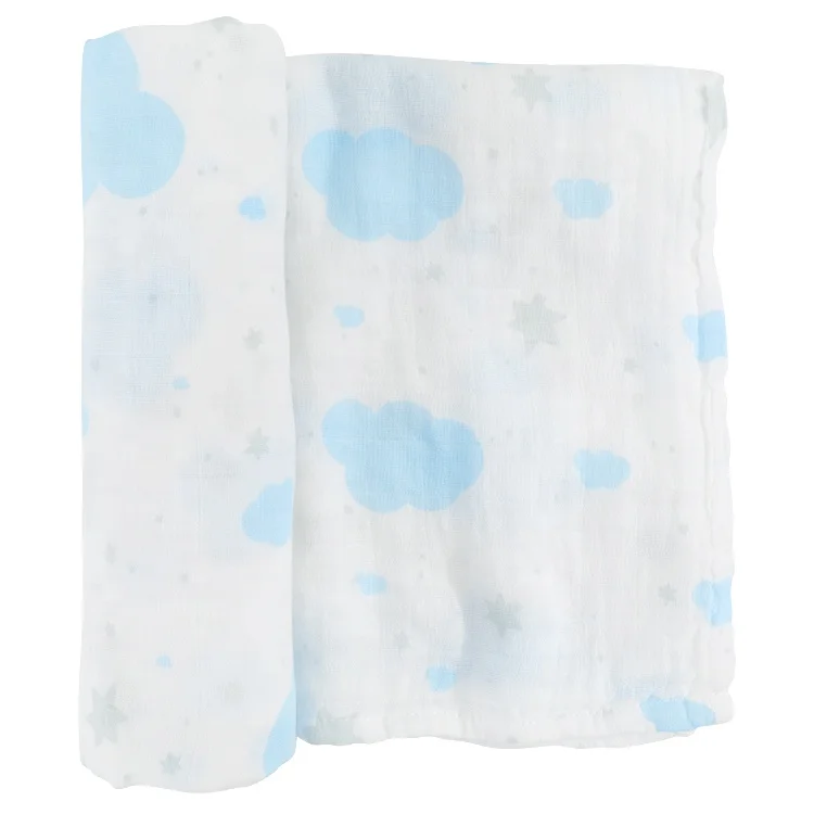 

100% Cotton Bamboo Baby Muslin Swaddle Blanket