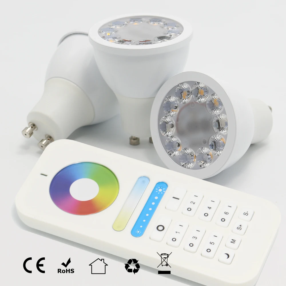 2 Years Warranty dmx rgb mr16 led spotlight rgbw rgb led gu10 wifi spotlight 5W smart lamp Beam angle 30