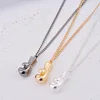 Fashion alloy Gold/Silver/Black Boxing Glove Pendant Necklace match Jewelry Cool for Men Boys Women Girl Gift