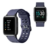 

Unique waterproof pedometer sports tracker smart watch with fitness heart rate