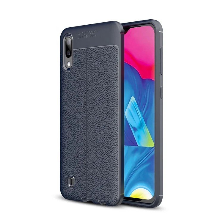 

Newest M10 Cover Litchi Texture Leather Case For Samsung Galaxy m10, Multi-color, can be customized