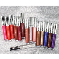 

Wholesales 15colors shiny lipgloss no brand waterproof long lasting shimme lip gloss