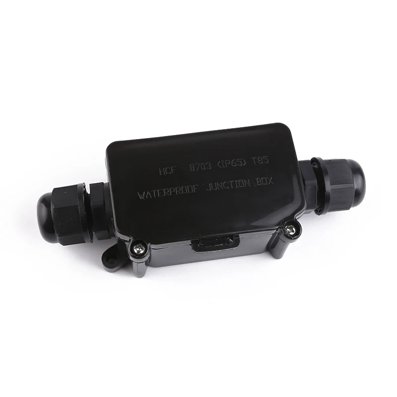 
waterproof connector box IP65 2pole 3pole with PA10 terminal 
