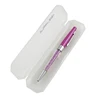 Hot Selling Cheapest Custom Logo Personalized Promotional Single Crystal Pen Protecting Case Plastic Packing Box for Pen