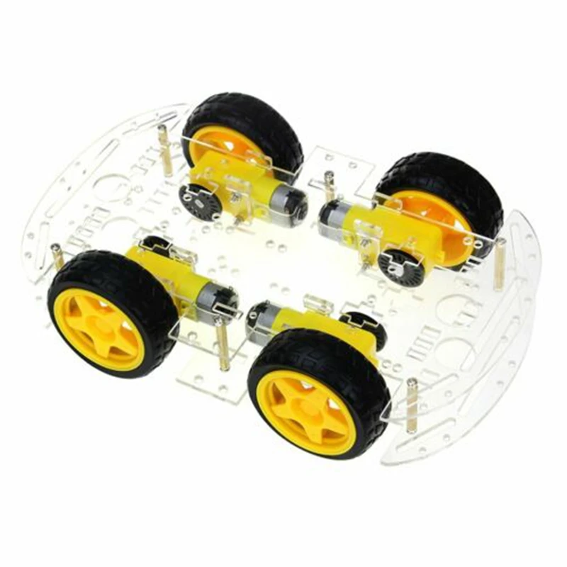 

OEM/ODM 4WD Smart Robot Car Chassis Kits with Speed Encoder rc car kit