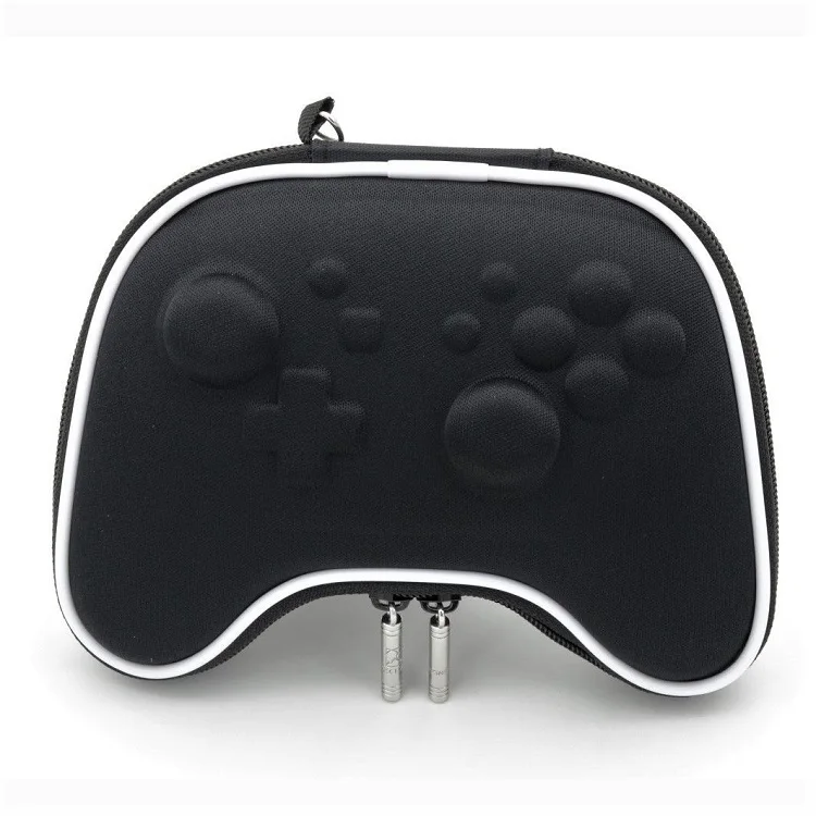 

Ultra hard eva zipper storage case bag for nintendo switch joy stick game controller, other game accessories, Blue and black