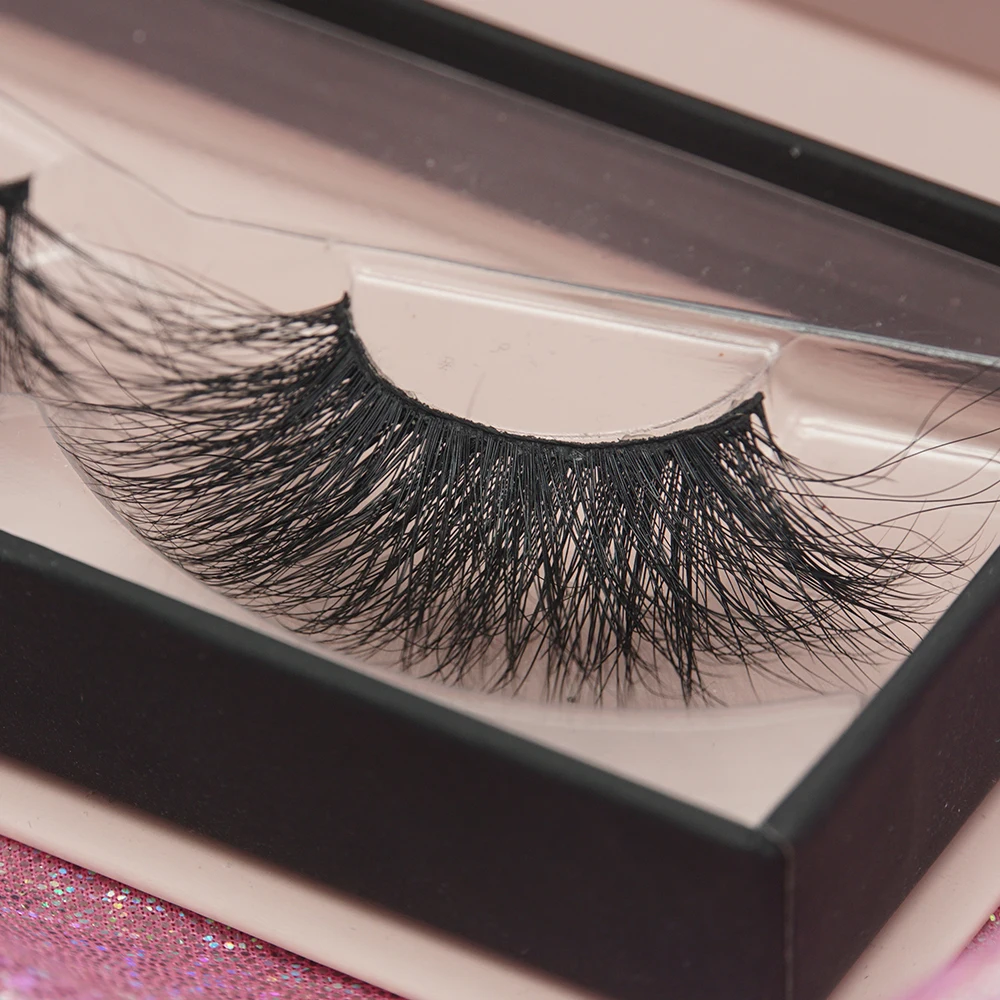 

Eyelash vendor cruelty free real luxury 25mm lashes mink custom eyelash 5d eyelashes
