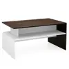 Coffee Table Side Table Living Room Home Furniture 2 Shelves Modern Storage Display Unit
