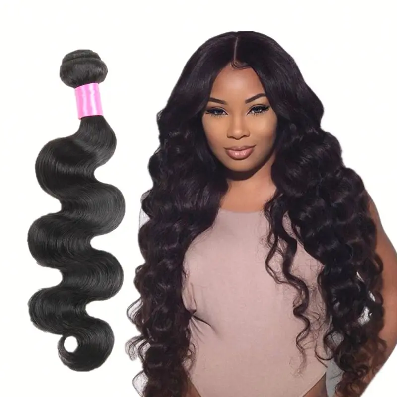

Brazilian raw virgin hair brazilian human hair weave virgin hair bundles, 1b natural black