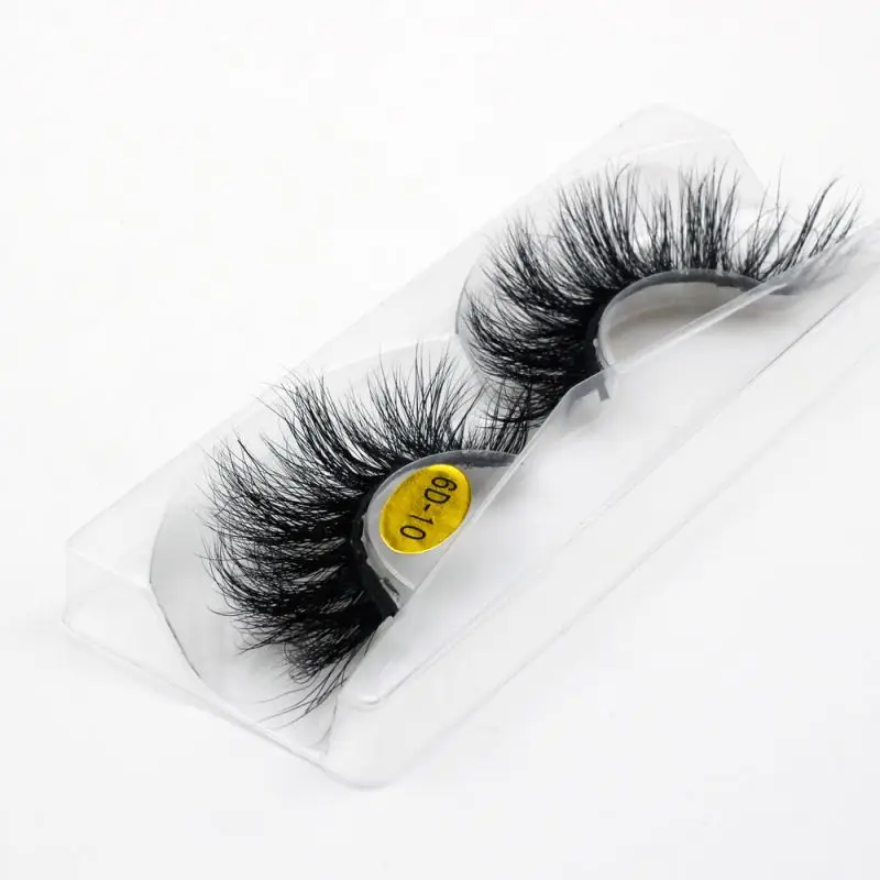 

Own Brand Soft Private Label 100% 6d Mink Eyelashes, Natural black