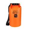 5L/10L/15L/20L Roll Top PVC Waterproof Sport Dry Bag Backpack Plastic Swimming Dry Bags With Custom Logo