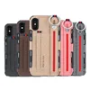Buluby Latest shockproof leather mobile phone case card holder soft silicone back pack cover for Samsung S10E
