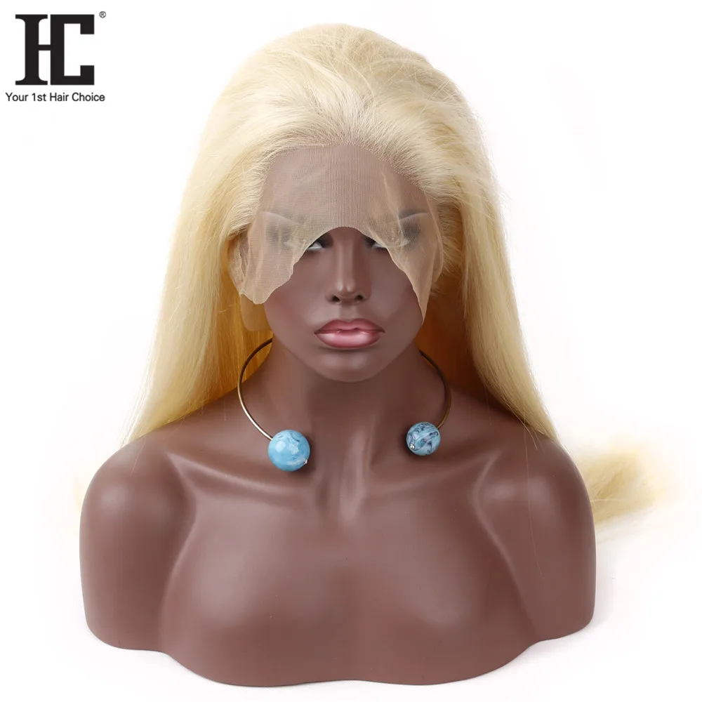

613 Honey Blonde Wigs 130% Density Brazilian Hairs New 2019 Trending Product Straight 13x4 Lace Frontal Wigs 613 Blonde Hair Wig, Can be dyed any color except white