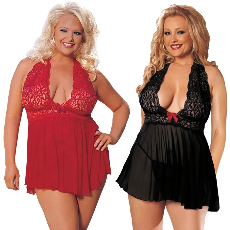 

Hot sale lingerie manufacturer quality guarantee sexy underwear fat woman babydoll lingerie plus size, Existing or as customer's require