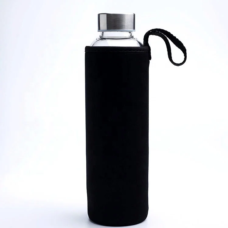 
Healing Gemstone Glass Bottle Crystal Water Bottle Rose Quartz Amethyst 