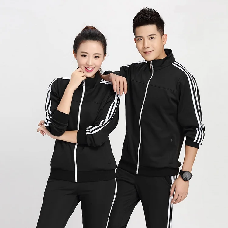 

Comfortable sportswear high quality hoodie couple tracksuit suit, Black;gray;dark blue