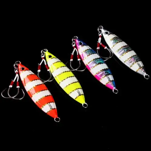 

Lurekiller fishing speed vib 40g slow jig head metal lure, 4 colors