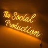 Custom Orange Color Lights Neon Acrylic Sign Flex Led Neon Sign