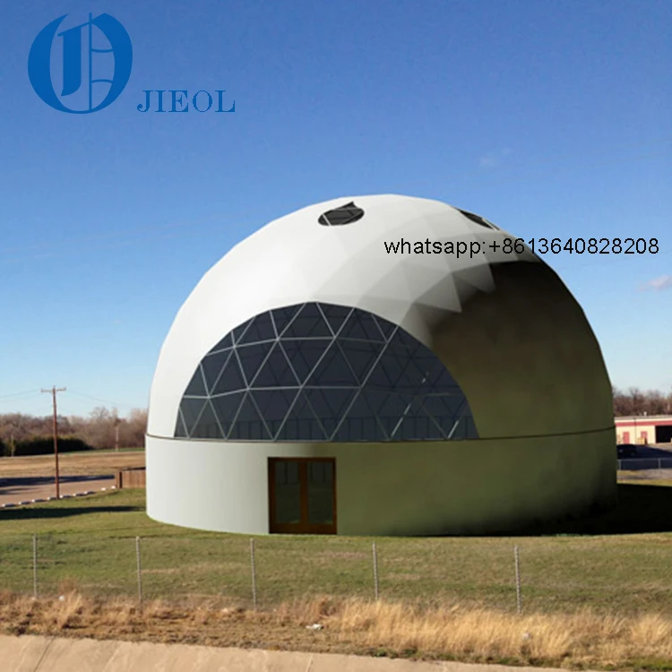 

aluminio espacial glass roof dome tent frame, White,clear