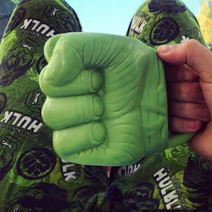Image of Invincible hulk fist ceramic cup