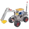 wholesale diecast model metal kid diy toy vehicle alloy car building block