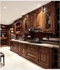 High quality American style hot-selling red oak wooden kitchen cabinet