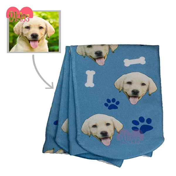 

Fast Delivery Pet Photo on Sock Sport Socks Custom Printing