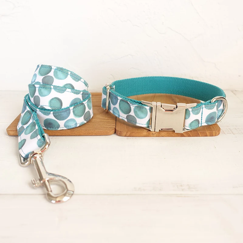 wholesale design pleasing metal buckle pet collar THE BUBBLE unique handmade dog collars and leashes 5 size