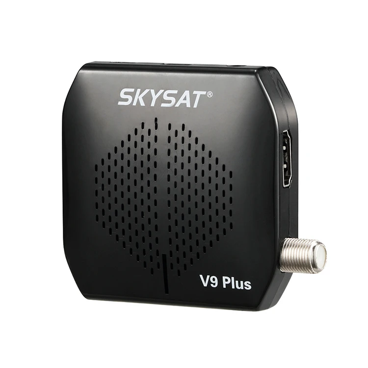 

Hot Selling CCCam Newcamd Receiver SKYSAT V9 Plus Support WiFi Youtube Powervu Mini HD Receiver