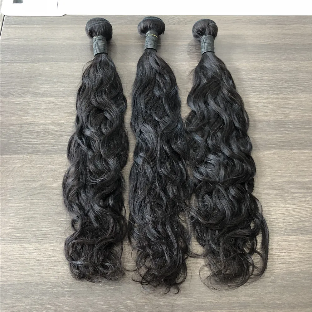 

Alisa Hair Water Wave Style Brazilian Human Hair Bundles 100g/Piece