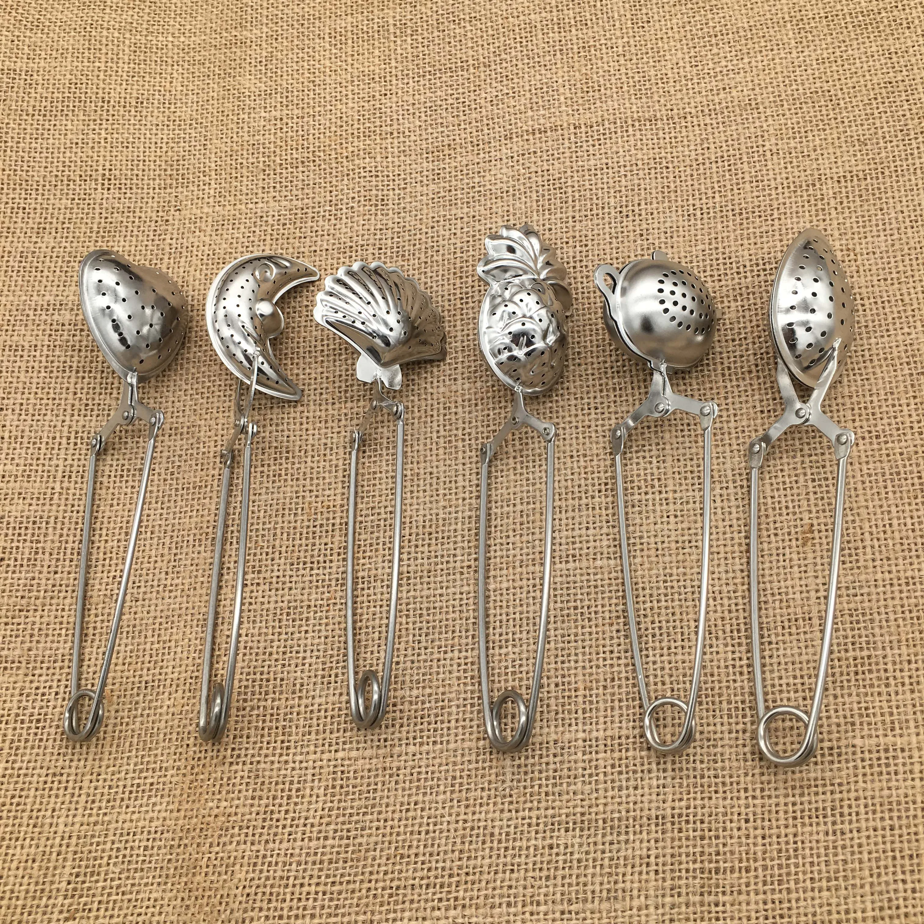 
Factory Direct Wholesale Stainless Steel Tea Ball Making Tea And Coffee ToolsTea Strainer 