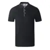 Ready To Ship 100% Cotton Black Official Summer Polo T Shirt