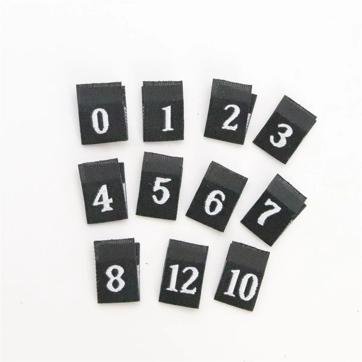 

2019 High Quality Direct Factory Wholesale New Custom Loop Fold Woven Labels For Clothing, Custom color