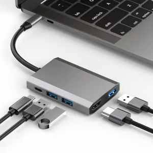5 Port USB C Hub 4K HDMI USB 3.0
