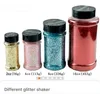 Fast delivery glitter in Round bottles Round glitter shaker