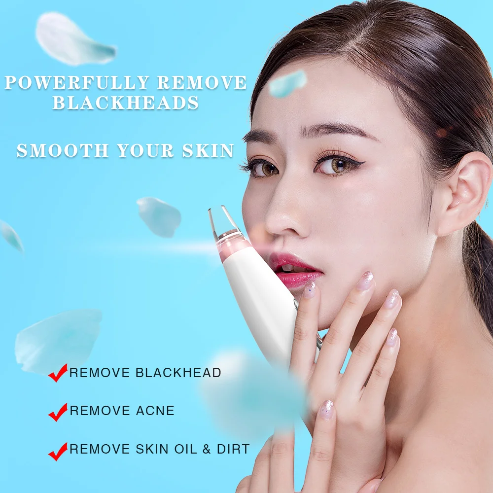 
2019 best selling skin care products face blackhead acne remover electric facial vacuum pore cleaner 