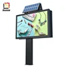 outdoor advertising display solar panel light box