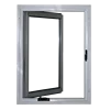 Elegant Wood Clad Aluminium Casement Window with Good Energy-saving Performance