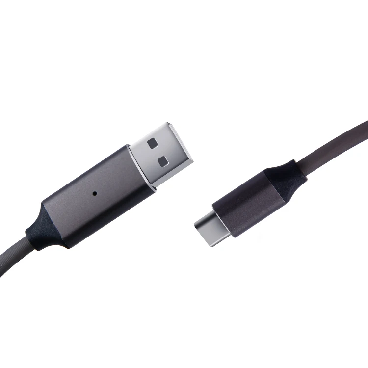 

Led Flow Mobile Phone Charging Type C 3.0 Usb Data Cable