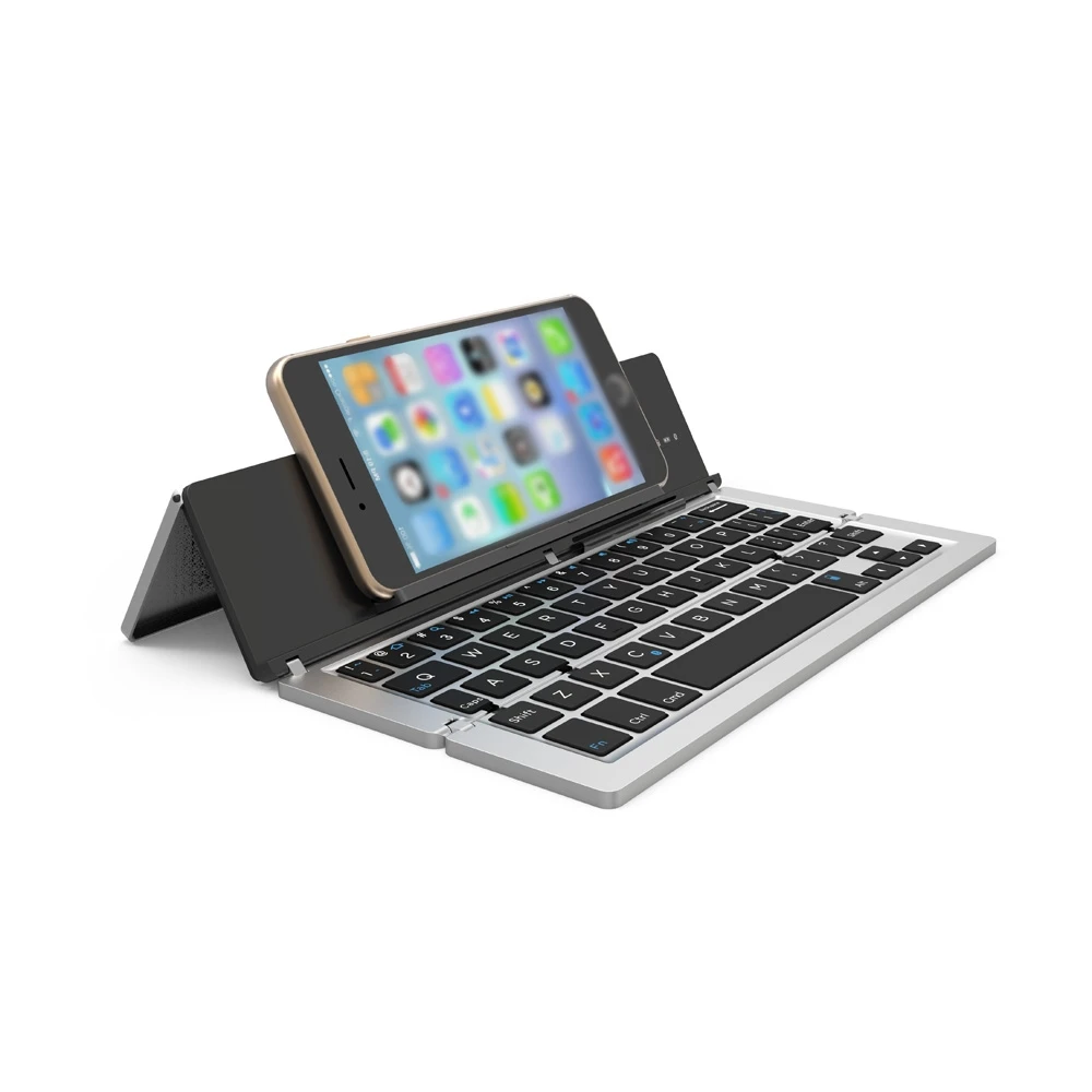 

Triple Foldable Wireless Keyboard for IOS Android Windows Tablet Phone