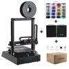 Free shipping Ortur factory 3d printer linear guide rail structure assembly large digital printer 3d drucker with raw material