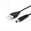 Straight And Right Angle DC 5.5*2.0mm USB Data Charging Cable