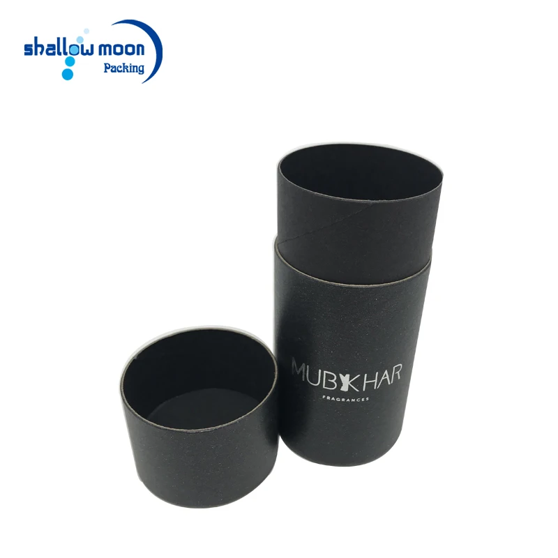
Round Kraft Postal Mailing Packaging Paper Tube With Plastic Caps 