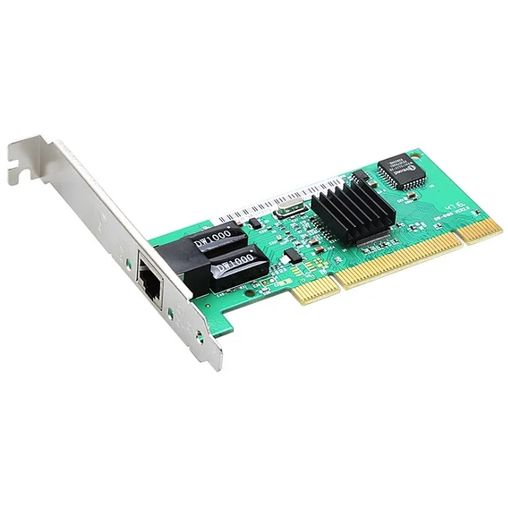 PCI Gigabit Network Adapter Card 10/100/1000Mbps RJ45 NIC Support PXE with Chip Realtek RTL8169