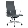 Aluminum oil painting leather high back ems office chair