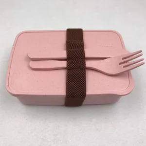 Image of Custom Bamboo Fiber Lunch Box
