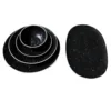 New Design Black Porcelain Dinnerware Sets for 4 With White Dot Stylish Tableware