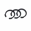 C type internal inverted retaining rings for holes spring steel black oxide