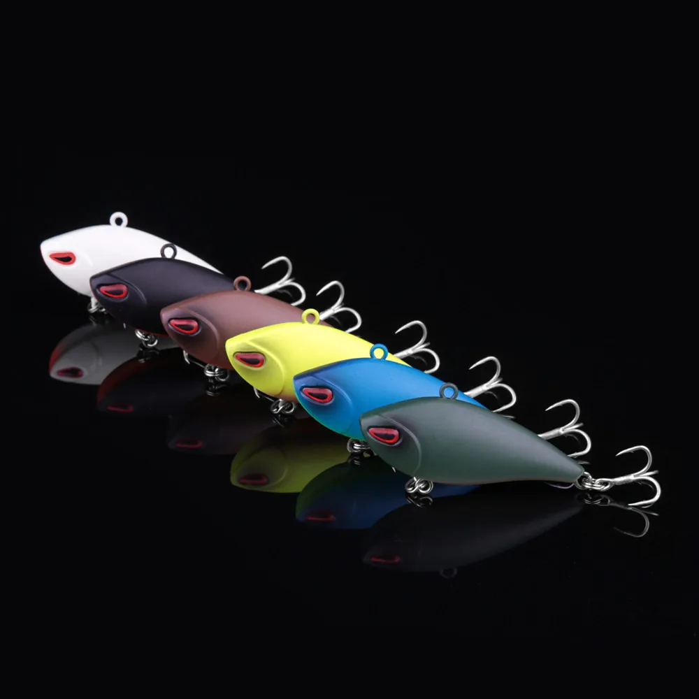

Vibratory Fluorescent Vibes VIB Hard Fishing Lure, Customize